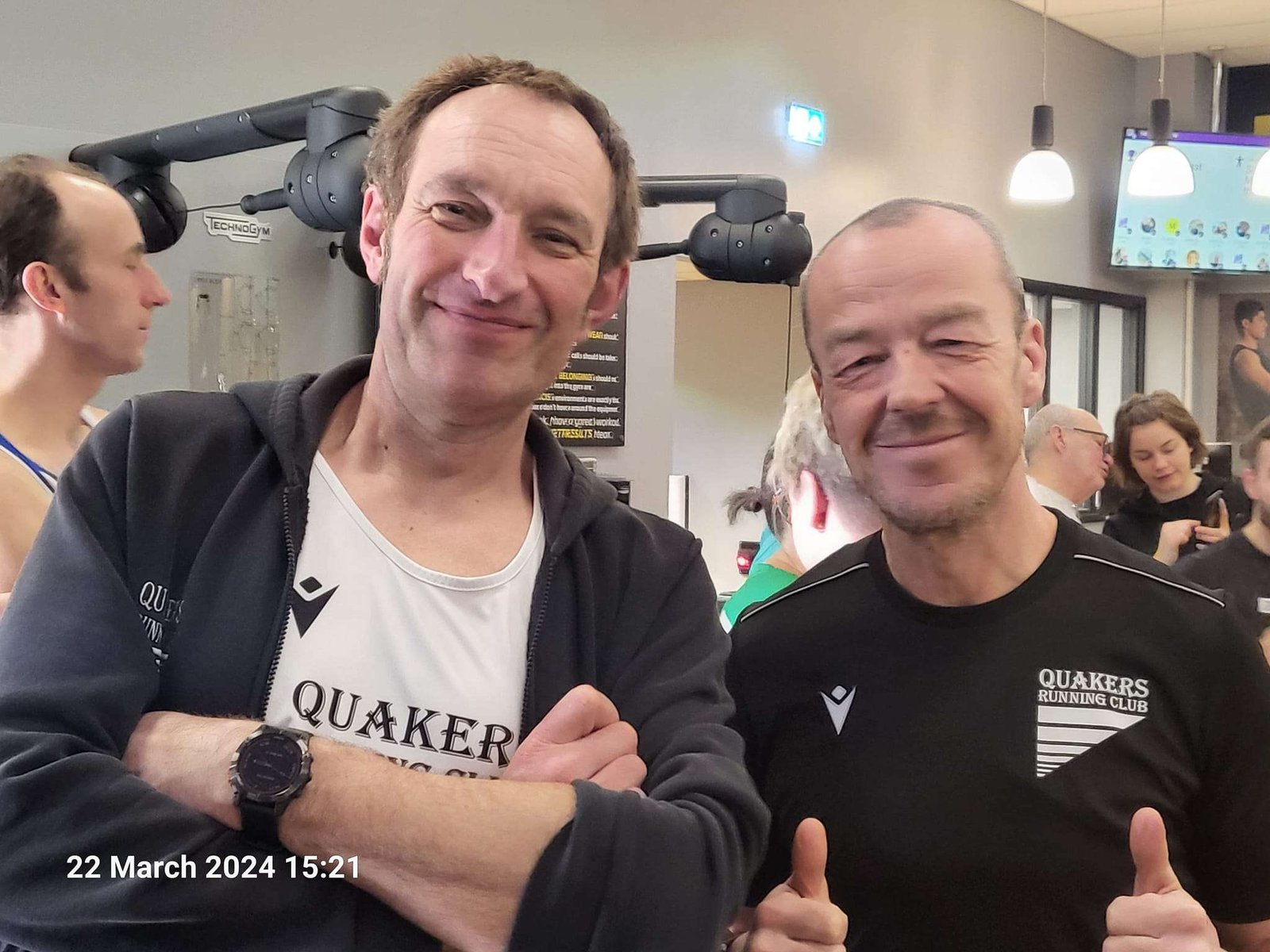 Marc and Rob at Lets Move